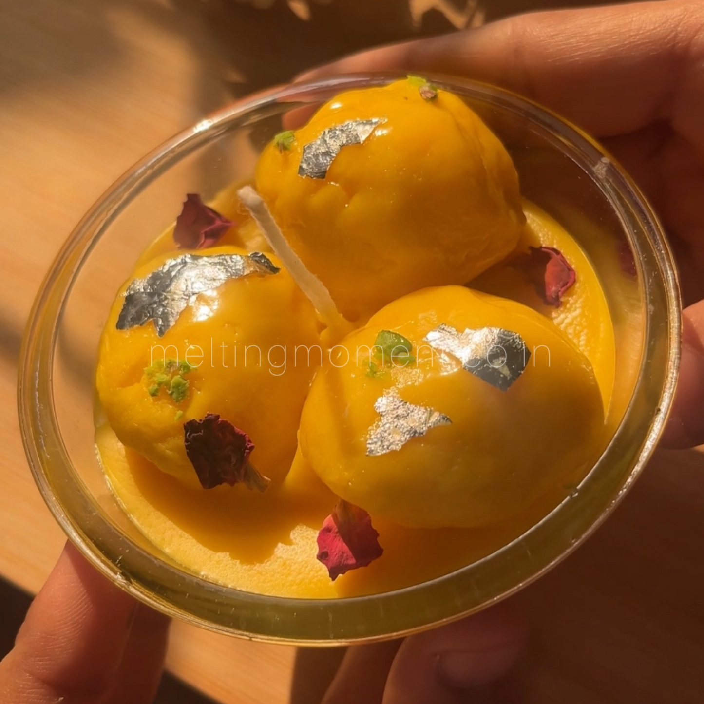 Rasmalai candle