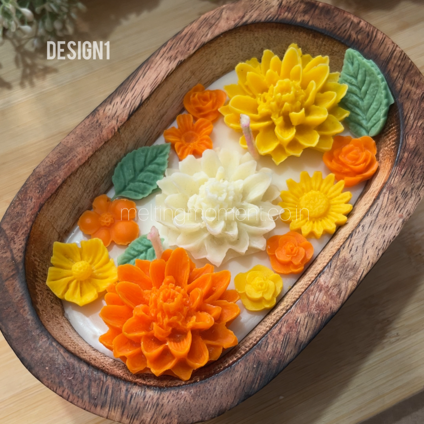 Marigold meadows candle