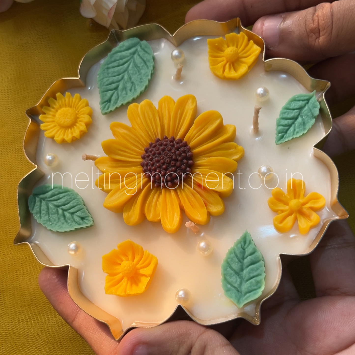 Sunflower serenity candle