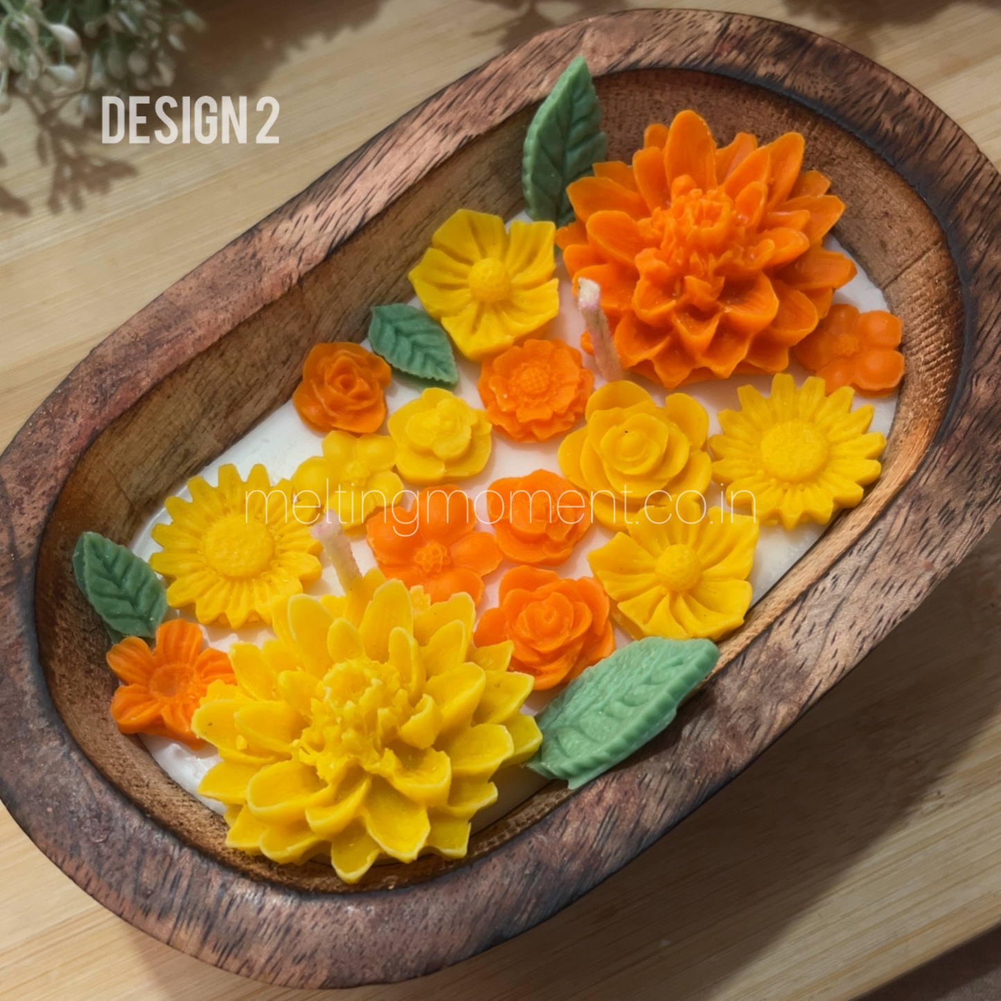 Marigold meadows candle