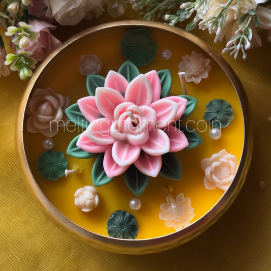 Lumine Lotus candle II