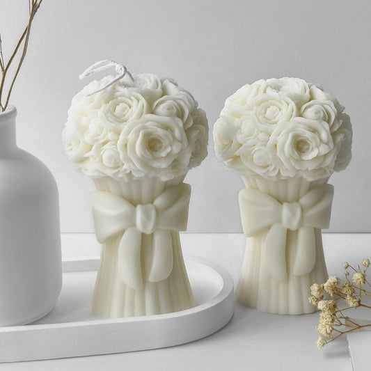 Pinterest bouquet candle