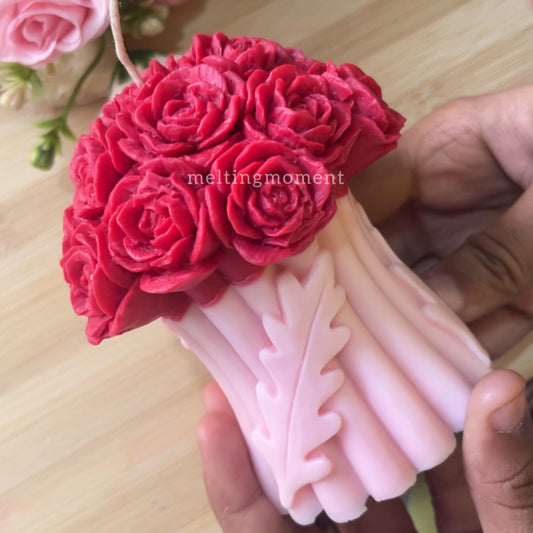 Eternal bloom candle